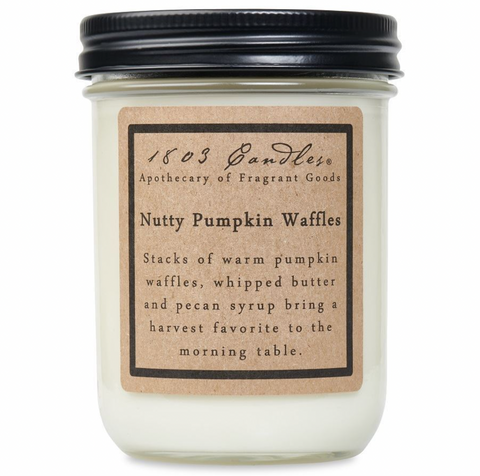 Nutty Pumpkin Waffles 1803 Candle