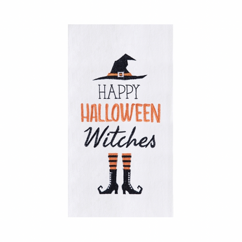 Happy Halloween Witches Towel