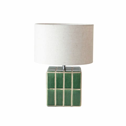 Ceramic Tiled Table Lamp