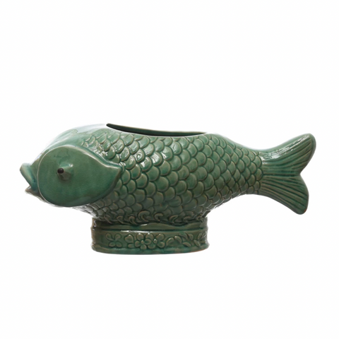 Debossed Fish Planter