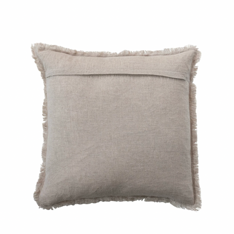 Square 20" Natural Pillow