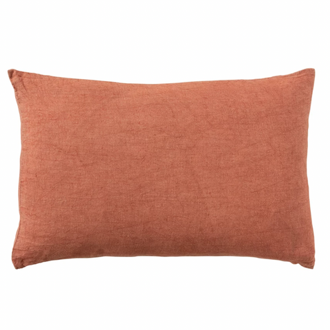 Lumbar 24x16" Rust Pillow