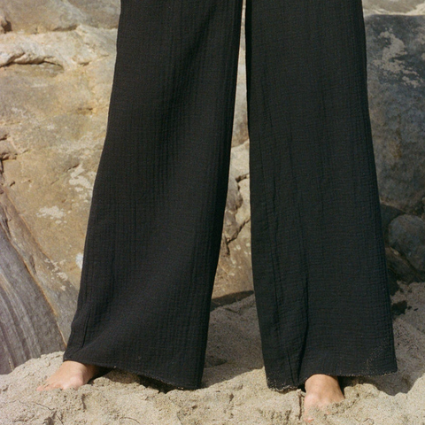 Sunrise Sail Woven Pant - Black