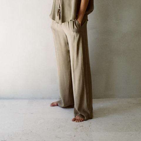 Delancey Woven Pant - Toffee