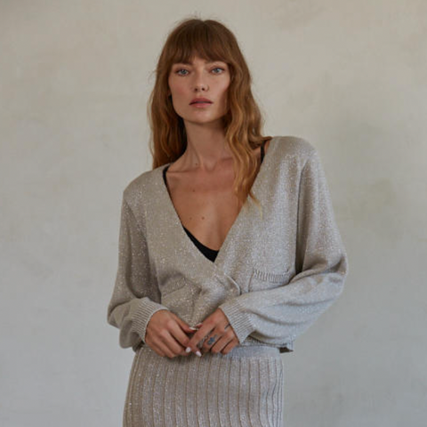 Nadine Cardigan - Ash Grey