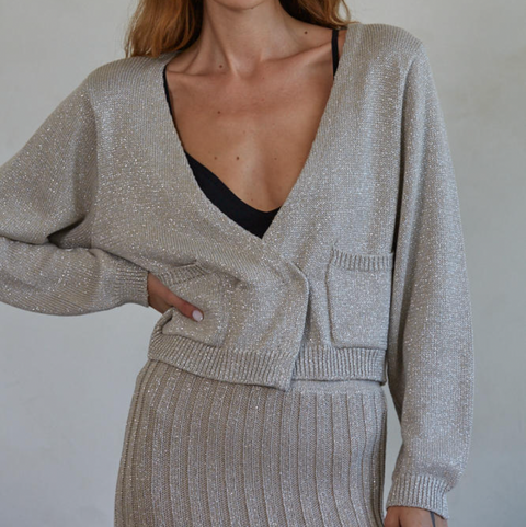 Nadine Cardigan - Ash Grey