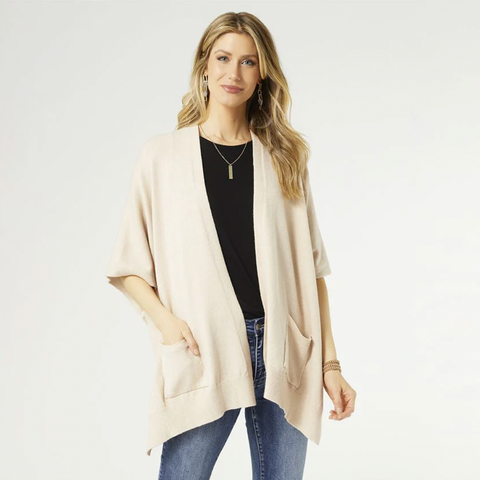 Alani Oatmeal Cardigan