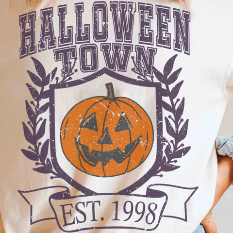 Halloween Town Tee - Oat