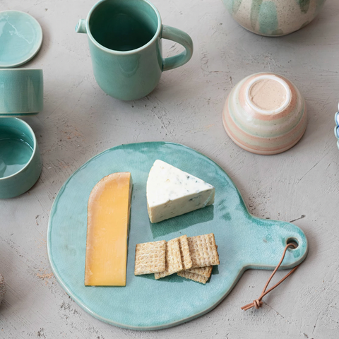 Stoneware Cheese Board