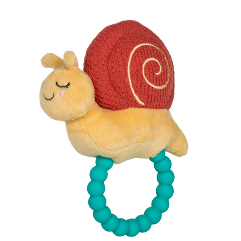 Skippy Snail Teether Rattle