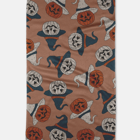 Jack-O'-Lanterns Kitchen Towel