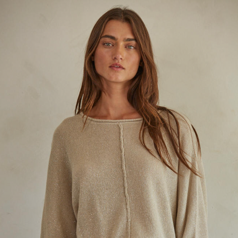 Haiden Pullover Sweater - Taupe