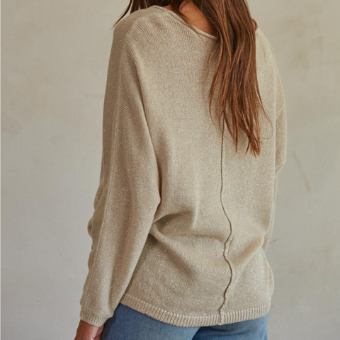 Haiden Pullover Sweater - Taupe