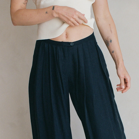 Berdux Wide Leg Pant - Black