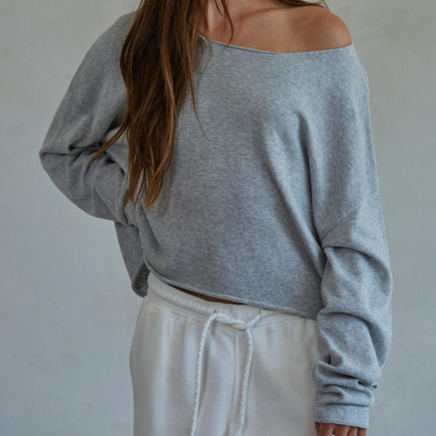 Today Sweater - Heather Grey