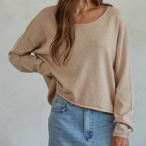 Today Sweater - Taupe