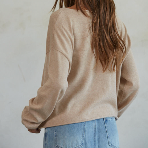 Today Sweater - Taupe