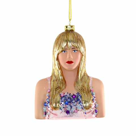 Taylor Swift Bust Ornament