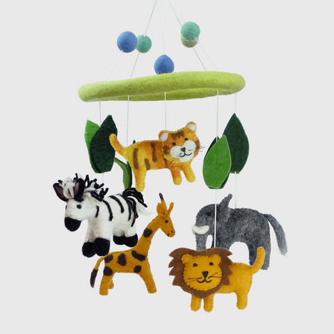 Jungle Animal Mobile