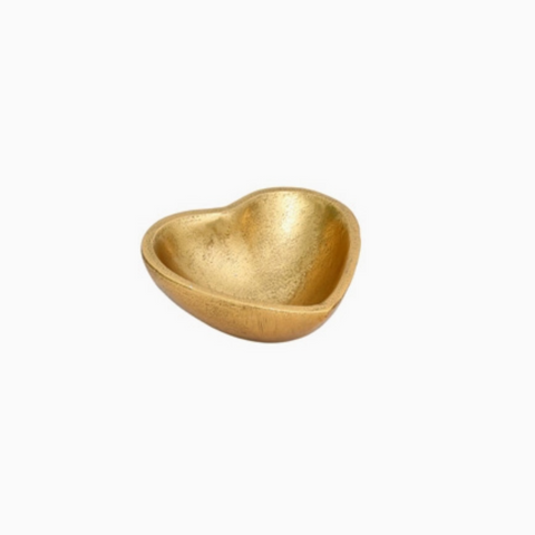 Gilded 3" Heart Bowl