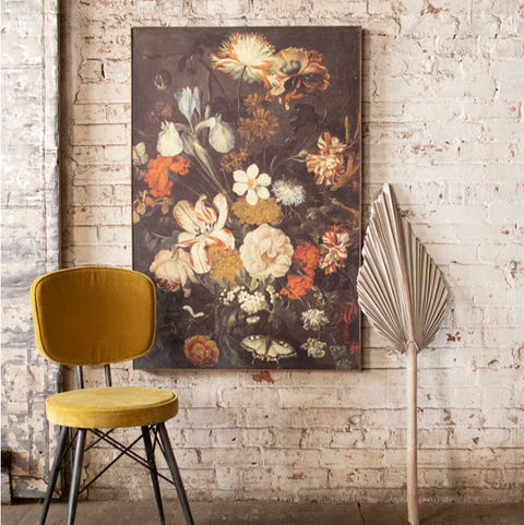 Framed Floral Print