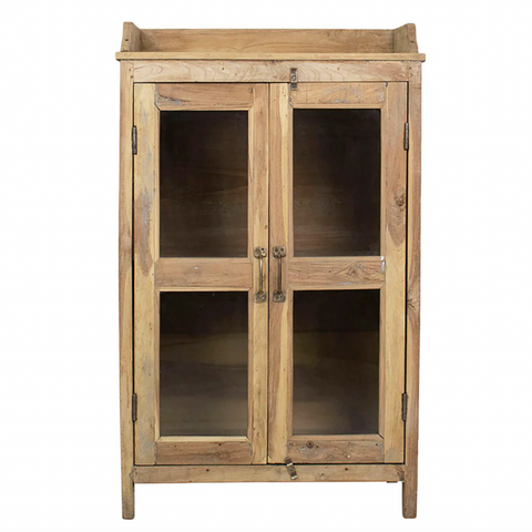 Vintage Teak Cabinet - Bleached