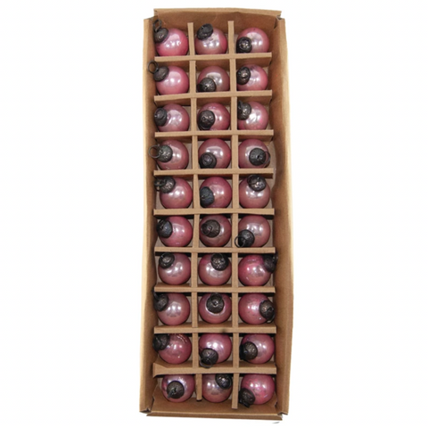 Pink Mercury Ball Ornaments - Box Set