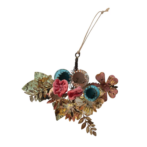 Toleware Small Flower Ornament