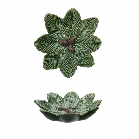 Ceramic Pine Dish