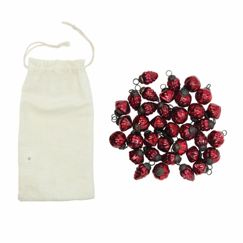 Red Mercury Ornaments - S/36