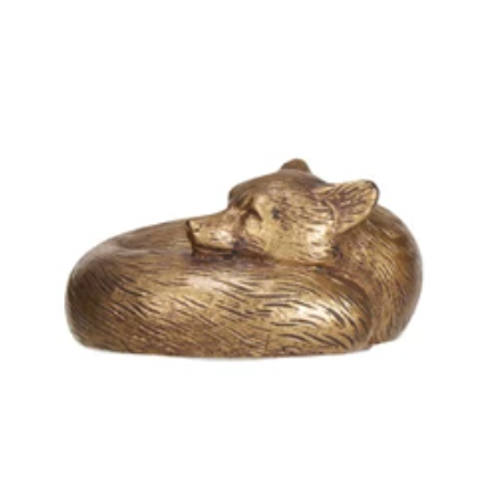 Antique Gold Resin Animal
