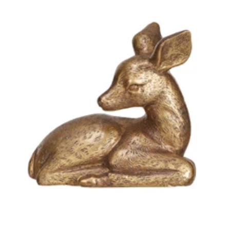 Antique Gold Resin Animal