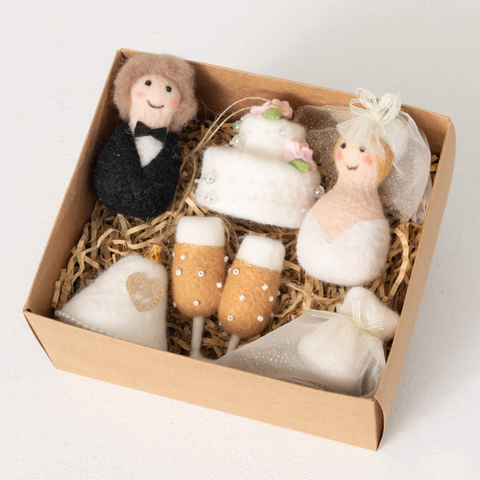 Wedding Ornament Set