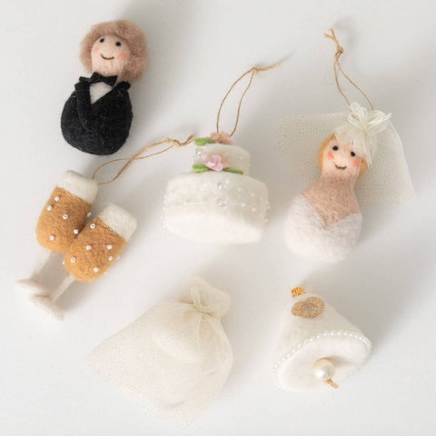 Wedding Ornament Set