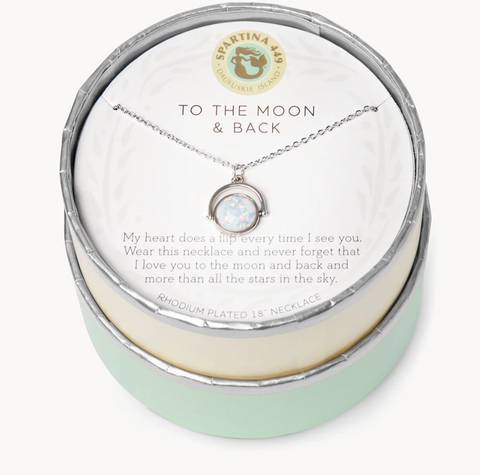 To the Moon Sea La Vie Necklace