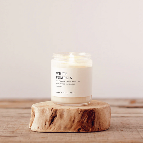 White Pumpkin Candle