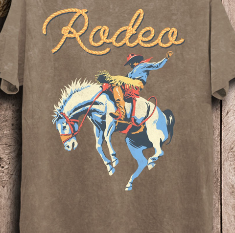 Mocha Rodeo Tee