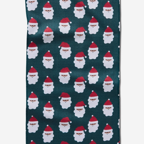 Santa Santa Bar Towel