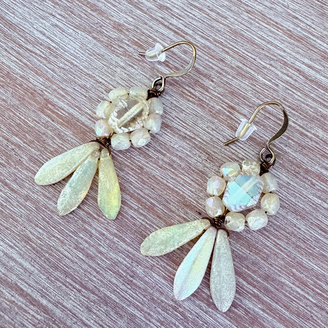 Floral Dagger Earrings