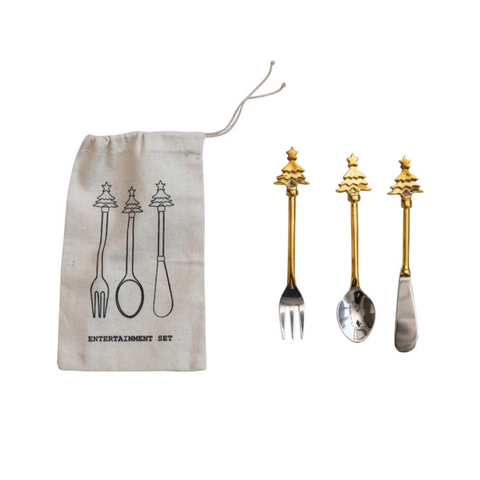 Christmas Tree Appetizer Utensil