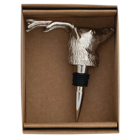 Deer Head Bottle Stopper