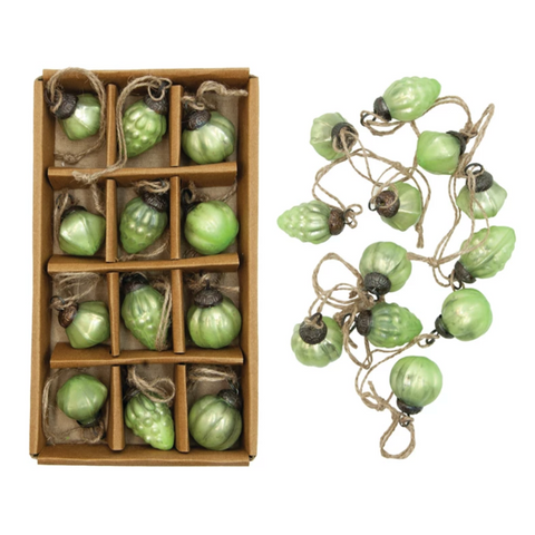 Mint Mercury Ornaments - Box Set