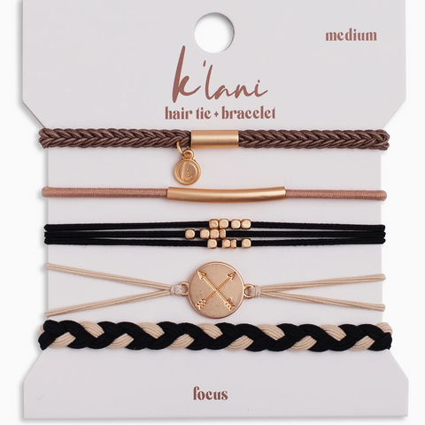 Focus Hair Tie Bracelets