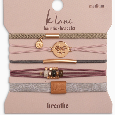 Breathe Hair Tie Bracelet