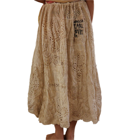 Eyelet Patchwork Pissarro Skirt
