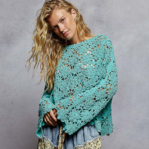 Beryl Sweater - Teal