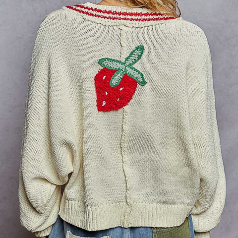 Strawberry Sweater