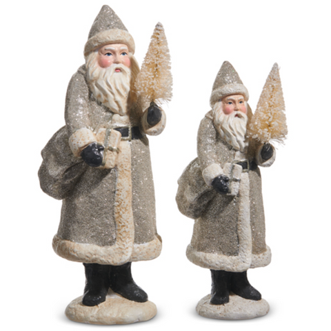 Glitter Vintage Santa