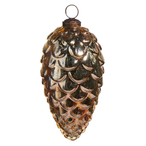 Bronze Pinecone Ornament