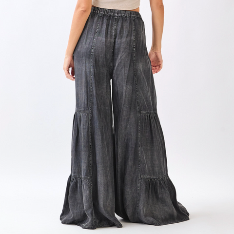 Mitsy Black Denim Pant